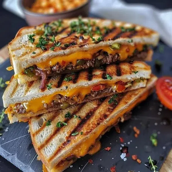 Paninis Viande Hachée