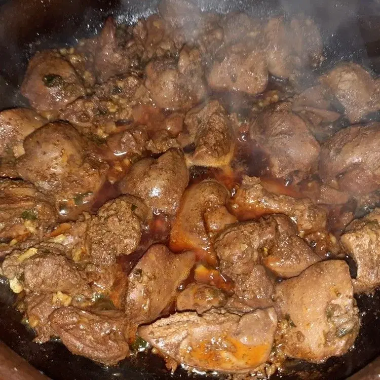 Tajine de Foie Poulet